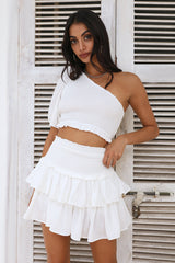 Wanted This Crop Top White
