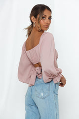 Perfect Cabrioles Crop Top Mauve